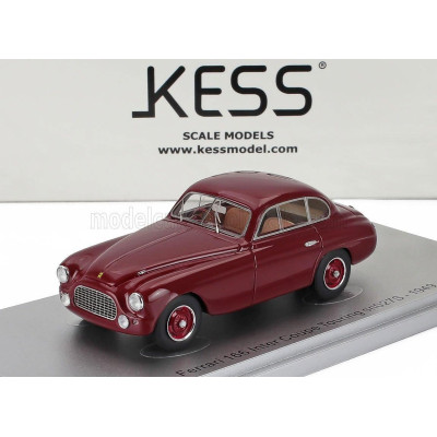KESS MODEL FERRARI 166 sn027S INTER TOURING COUPE 1949 - BORDEAUX 1/43