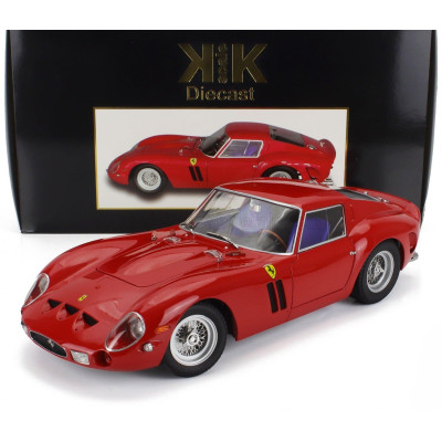 KK SCALE FERRARI 250 GTO 3.0L V12 COUPE 1962 - RED 1/12