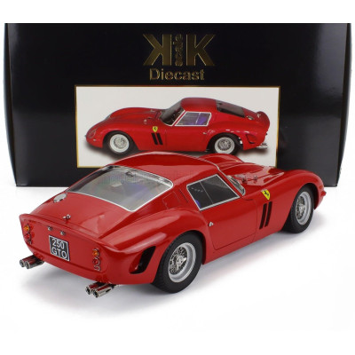 KK SCALE FERRARI 250 GTO 3.0L V12 COUPE 1962 - RED 1/12