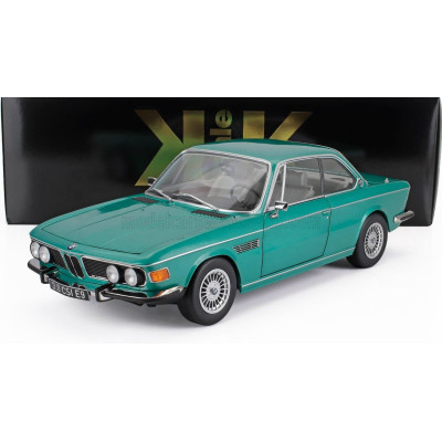KK SCALE BMW 3.0 CSi E9 COUPE 1971 - CERCHI ALPINA - ALPINA RIMS - TURQUOISE MET 1/12