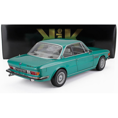 KK SCALE BMW 3.0 CSi E9 COUPE 1971 - CERCHI ALPINA - ALPINA RIMS - TURQUOISE MET 1/12