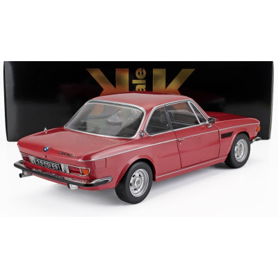 KK SCALE BMW 3.0 CSi E9 COUPE 1971 - CERCHI IN ALLUMINIO - ALLUMINIUM RIMS - RED MET 1/12