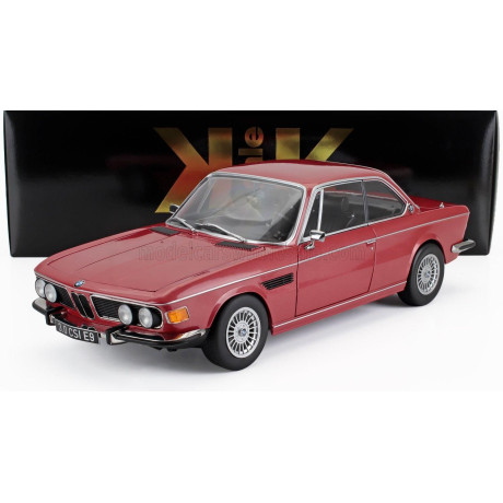 KK SCALE BMW 3.0 CSi E9 COUPE 1971 - CERCHI ALPINA - ALPINA RIMS - RED MET 1/12