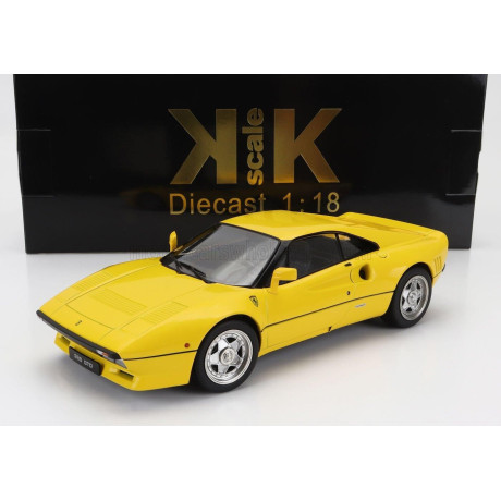 KK SCALE FERRARI 288 GTO 1984 - YELLOW 1/18