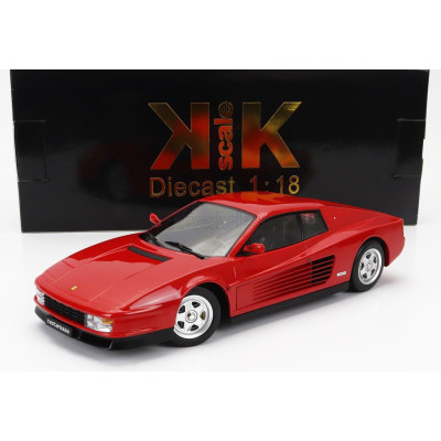 KK SCALE FERRARI TESTAROSSA 1986 - RED 1/18