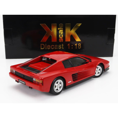 KK SCALE FERRARI TESTAROSSA 1986 - RED 1/18