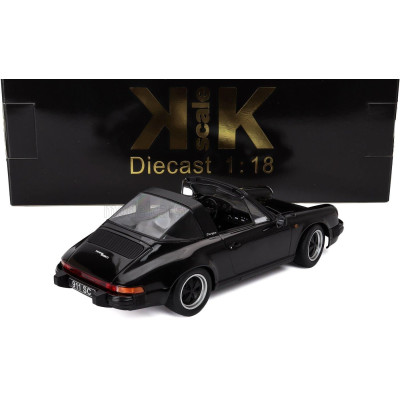 KK SCALE PORSCHE 911 SC TARGA 1983 - BLACK 1/18