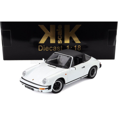KK SCALE PORSCHE 911 SC TARGA 1983 - WHITE 1/18