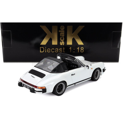 KK SCALE PORSCHE 911 SC TARGA 1983 - WHITE 1/18