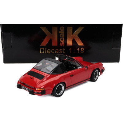 KK SCALE PORSCHE 911 SC TARGA 1983 - RED 1/18