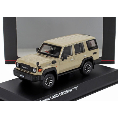 KYOSHO TOYOTA LAND CRUISER 70 2024 - BEIGE 1/43