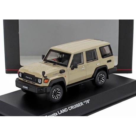 KYOSHO TOYOTA LAND CRUISER 70 2024 - BEIGE 1/43
