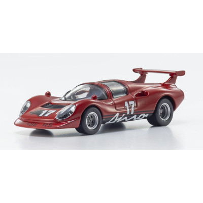 KYOSHO FERRARI DINO 206 N 17 RACING 1967 - THE CIRCUIT WOLF - YATABE RS - BY SATOSHI IKEZAWA - MANGA MOVIE - RED 1/64