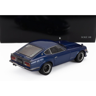 KYOSHO NISSAN FAIRLADY Z-L (S30) COUPE 1970 - BLUE MET 1/18