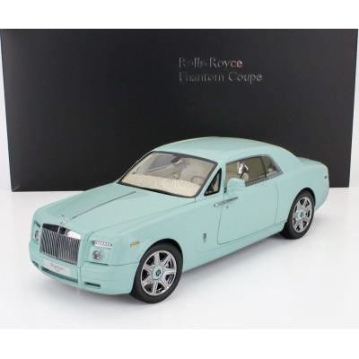 KYOSHO ROLLS ROYCE PHANTOM COUPE 2-DOOR 2008 - TURQUOISE 1/18