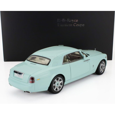 KYOSHO ROLLS ROYCE PHANTOM COUPE 2-DOOR 2008 - TURQUOISE 1/18