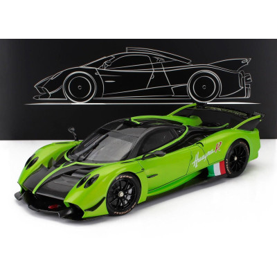 LCD MODEL PAGANI HUAYRA R 2021 - GREEN CARBON 1/18