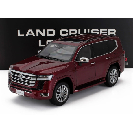 LCD MODEL TOYOTA LAND CRUISER 300-ZX 2024 - RED 1/18