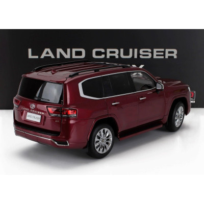 LCD MODEL TOYOTA LAND CRUISER 300-ZX 2024 - RED 1/18