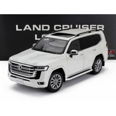 LCD MODEL TOYOTA LAND CRUISER 300-ZX 2024 - WHITE 1/18