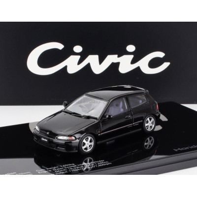 LCD MODEL HONDA CIVIC SIR II EG6 VTEC 1993 - BLACK 1/43