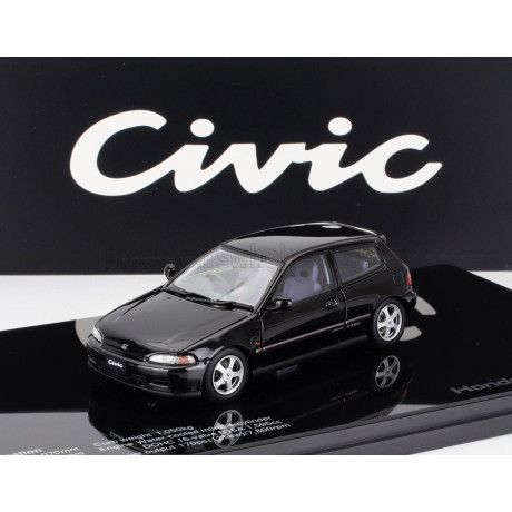LCD MODEL HONDA CIVIC SIR II EG6 VTEC 1993 - BLACK 1/43