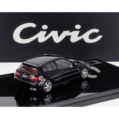 LCD MODEL HONDA CIVIC SIR II EG6 VTEC 1993 - BLACK 1/43