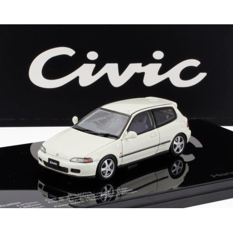 LCD MODEL HONDA CIVIC SIR II EG6 VTEC 1993 - WHITE 1/43