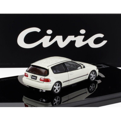 LCD MODEL HONDA CIVIC SIR II EG6 VTEC 1993 - WHITE 1/43