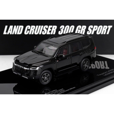 LCD MODEL TOYOTA LAND CRUISER LC300-GR SPORT 2022 - BLACK 1/43