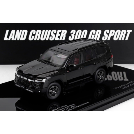 LCD MODEL TOYOTA LAND CRUISER LC300-GR SPORT 2022 - BLACK 1/43