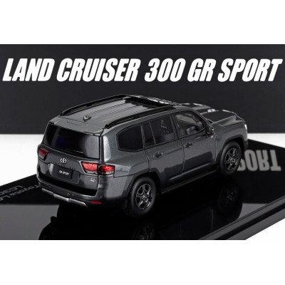 LCD MODEL TOYOTA LAND CRUISER LC300-GR SPORT 2022 - GREY 1/43