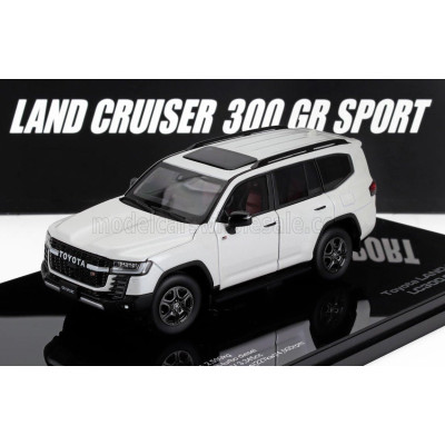 LCD MODEL TOYOTA LAND CRUISER LC300-GR SPORT 2022 - WHITE 1/43