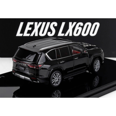 LCD MODEL LEXUS LX600 2024 - BLACK 1/43