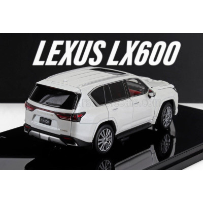 LCD MODEL LEXUS LX600 2024 - WHITE 1/43
