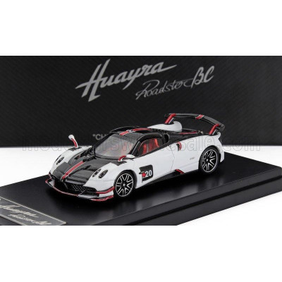 LCD MODEL PAGANI HUAYRA BC ROADSTER N 20 2017 - SILVER BLACK 1/64