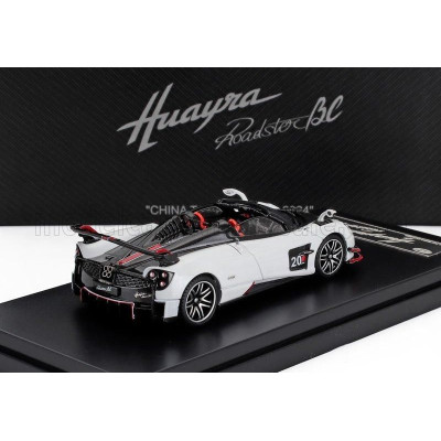 LCD MODEL PAGANI HUAYRA BC ROADSTER N 20 2017 - SILVER BLACK 1/64