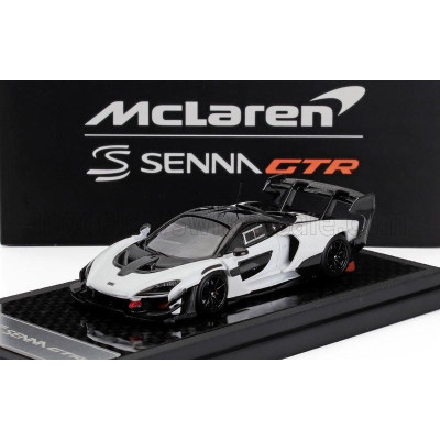 LCD MODEL McLAREN SENNA GTR 2021 - WHITE BLACK 1/64