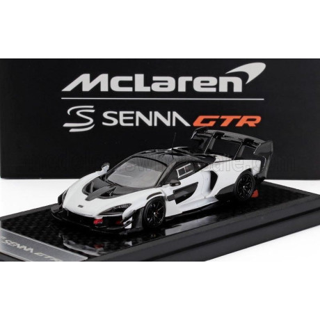 LCD MODEL McLAREN SENNA GTR 2021 - WHITE BLACK 1/64