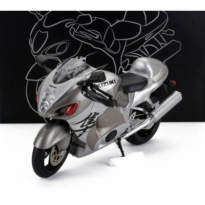 LCD MODEL SUZUKI GSX 1300R HAYABUSA 2001 - SILVER 1/12