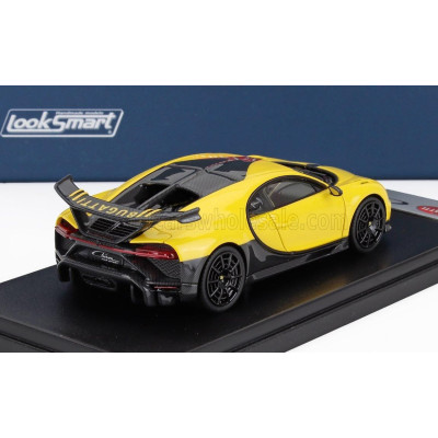 LOOKSMART BUGATTI CHIRON PUR SPORT N 16 2020 - YELLOW BLACK 1/43