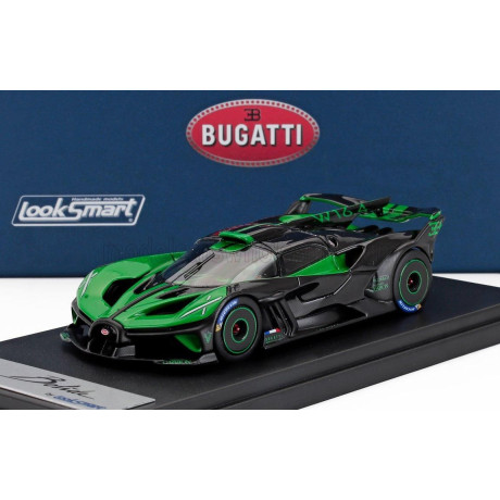 LOOKSMART BUGATTI BOLIDE W16.4 8.0 FOUR-TURBO 1850hp 500km/h 2024 - VIPER GREEN 1/43
