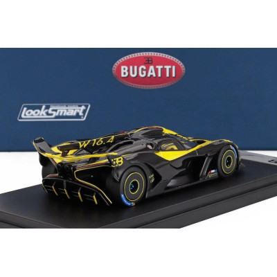 LOOKSMART BUGATTI BOLIDE W16.4 8.0 FOUR-TURBO 1850hp 500km/h 2024 - MOLSHEIM YELLOW 1/43