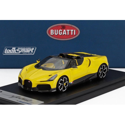 LOOKSMART BUGATTI MISTRAL W16 2023 - MOLSHEIM YELLOW 1/43