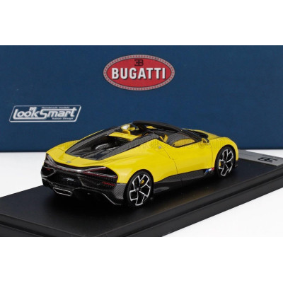 LOOKSMART BUGATTI MISTRAL W16 2023 - MOLSHEIM YELLOW 1/43