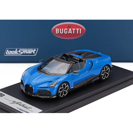 LOOKSMART BUGATTI MISTRAL W16 2023 - BLUE 1/43