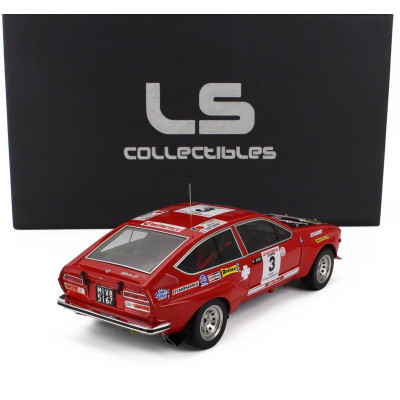 LS COLLECTIBLES ALFA ROMEO ALFETTA GT GR.2 (night version) N 3 3rd RALLY TOUR DE COURSE 1975 JEAN CLAUDE ANDRUET - YVES JOUANNY