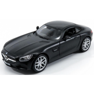 MAISTO MERCEDES BENZ GT-S AMG (C190) 2014 - MATT BLACK 1/24