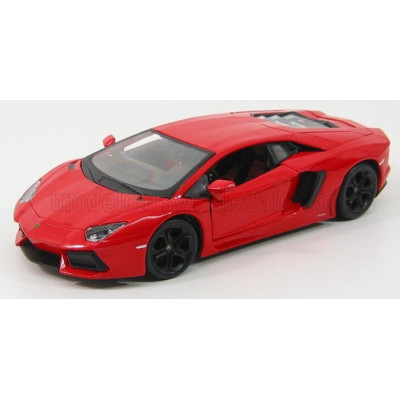 MAISTO LAMBORGHINI AVENTADOR LP700-4 2011 - ARANCIO ARGOS - ORANGE MET 1/24