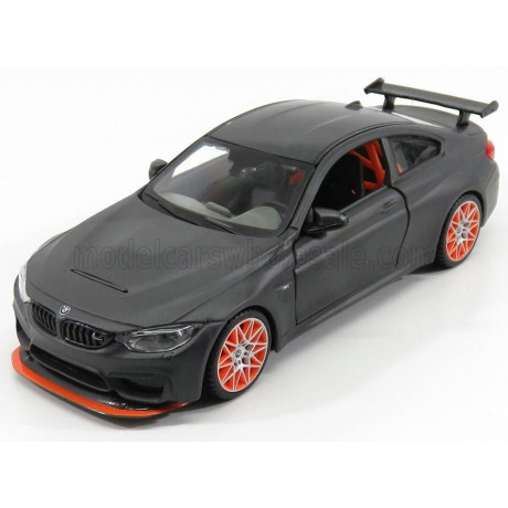 MAISTO BMW 4-SERIES M4 GTS COUPE (F82) 2016 - MATT GREY 1/24